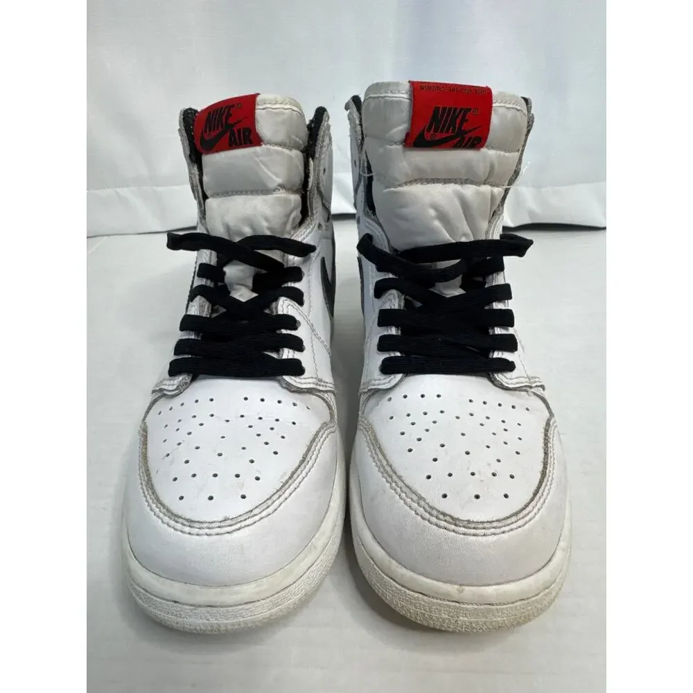 Nike 2016 Air Jordan 1 Yin Yang White Black 6Y Womens 7.5